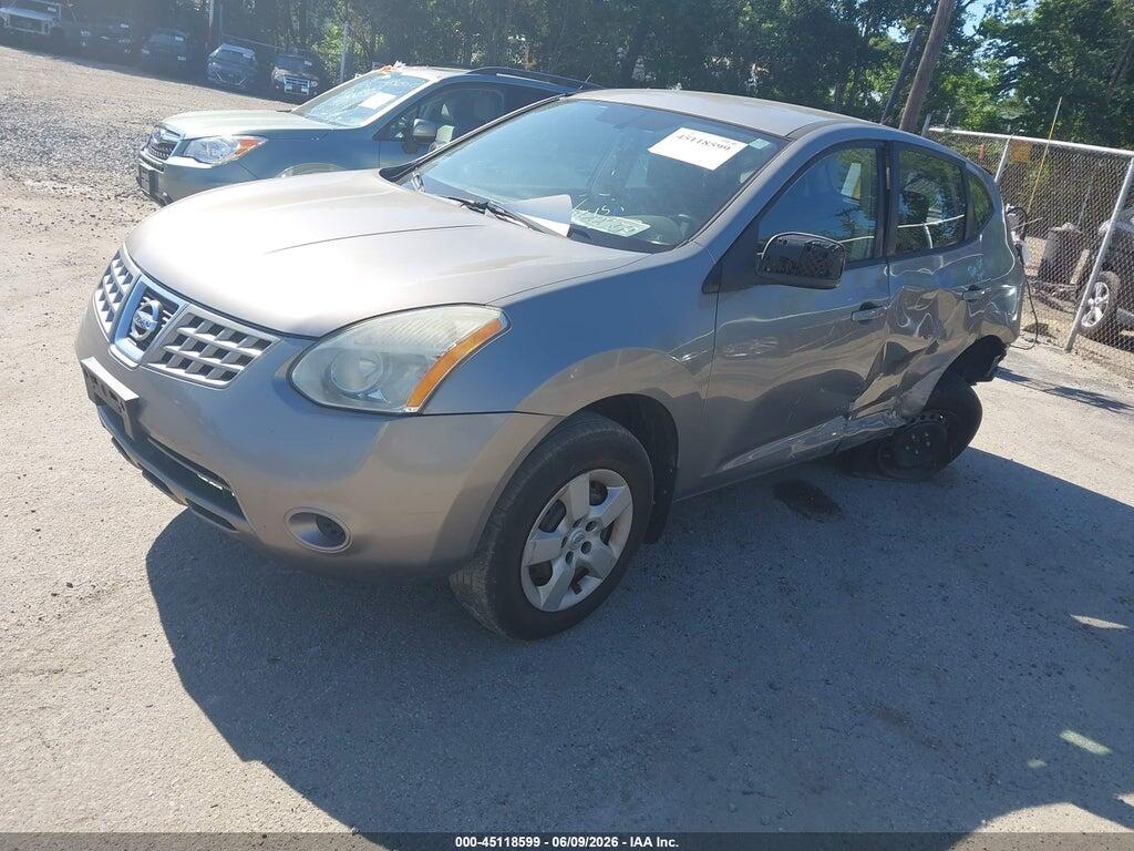 JN8AS58V58W113452 2008 NISSAN ROGUE photo no. 2