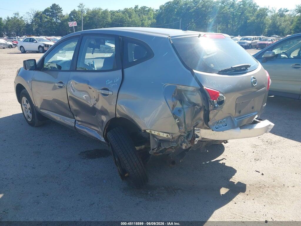 JN8AS58V58W113452 2008 NISSAN ROGUE photo no. 3