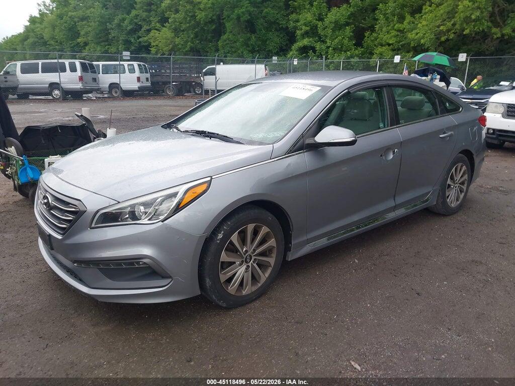 5NPE34AF3GH263121 2016 HYUNDAI SONATA photo no. 2