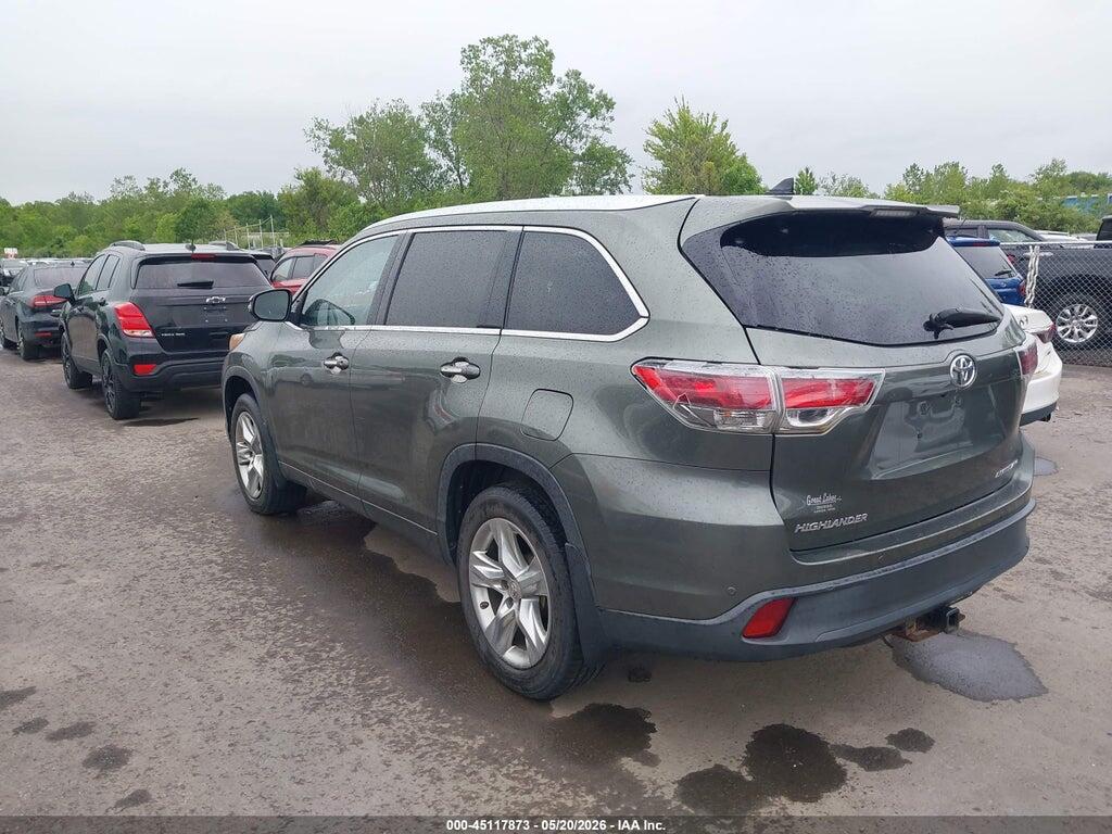 5TDDKRFH7FS212686 2015 TOYOTA HIGHLANDER photo no. 3