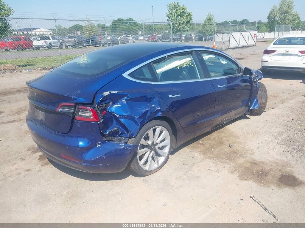 5YJ3E1EA4JF049730 2018 TESLA MODEL 3 photo no. 4