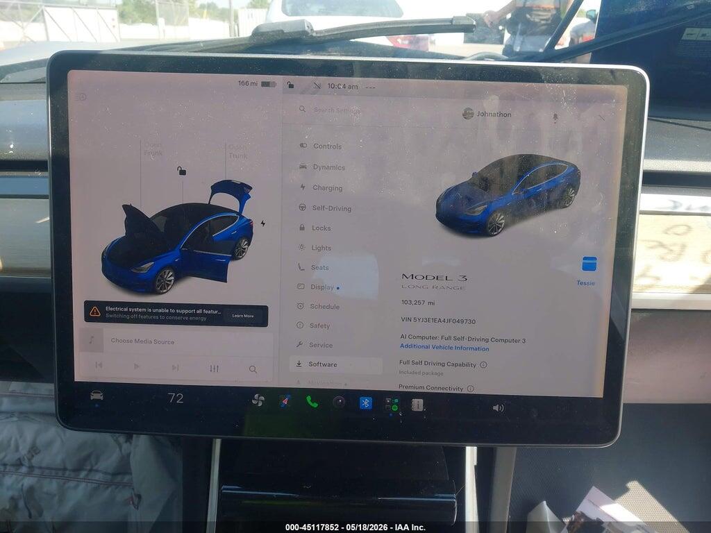 5YJ3E1EA4JF049730 2018 TESLA MODEL 3 photo no. 7