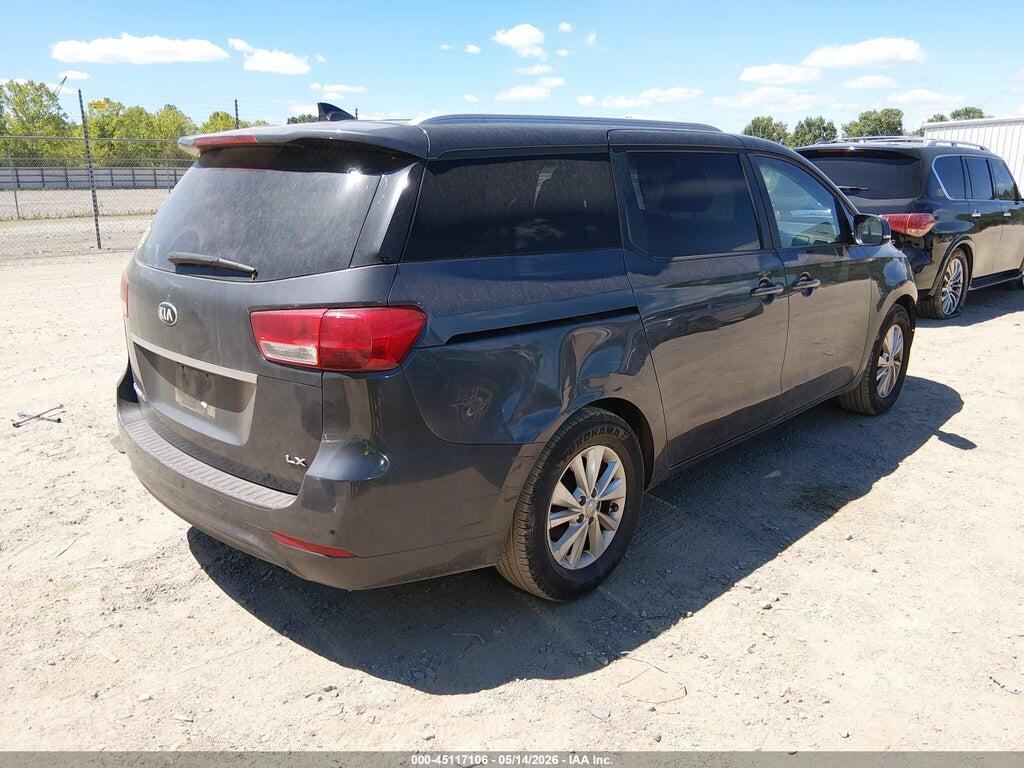 KNDMB5C16H6315410 2017 KIA SEDONA photo no. 4