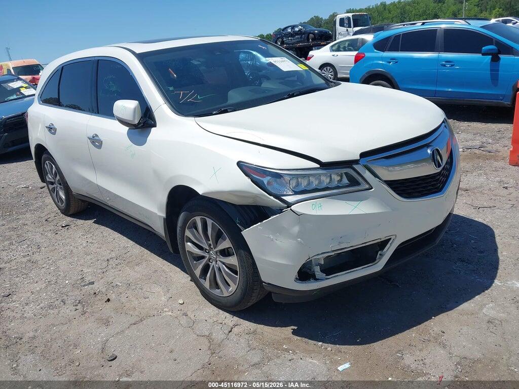 5FRYD3H49FB010907 2015 ACURA MDX photo no. 1