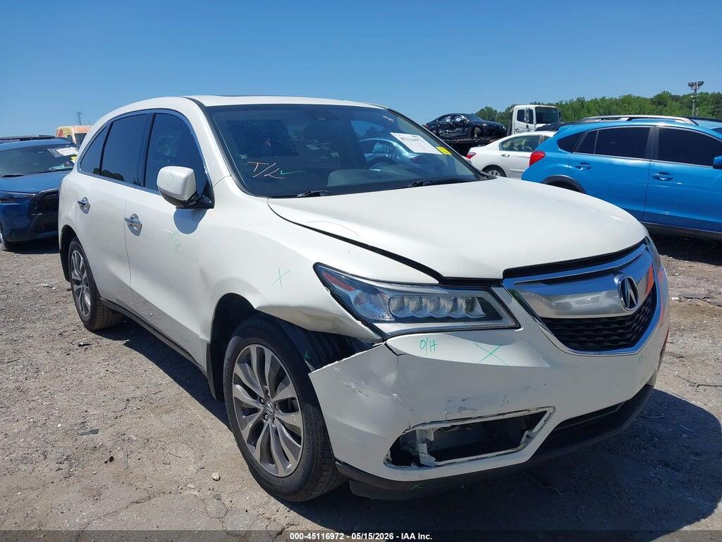 5FRYD3H49FB010907 2015 ACURA MDX photo no. 6