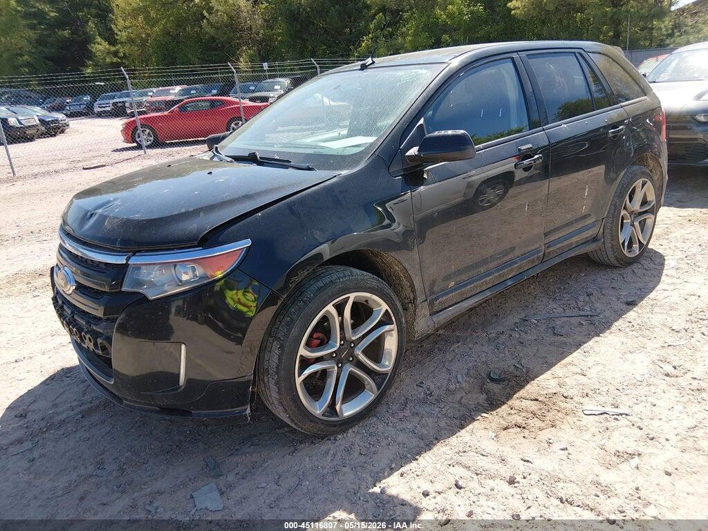 2FMDK4AK5DBE00283 2013 FORD EDGE photo no. 2
