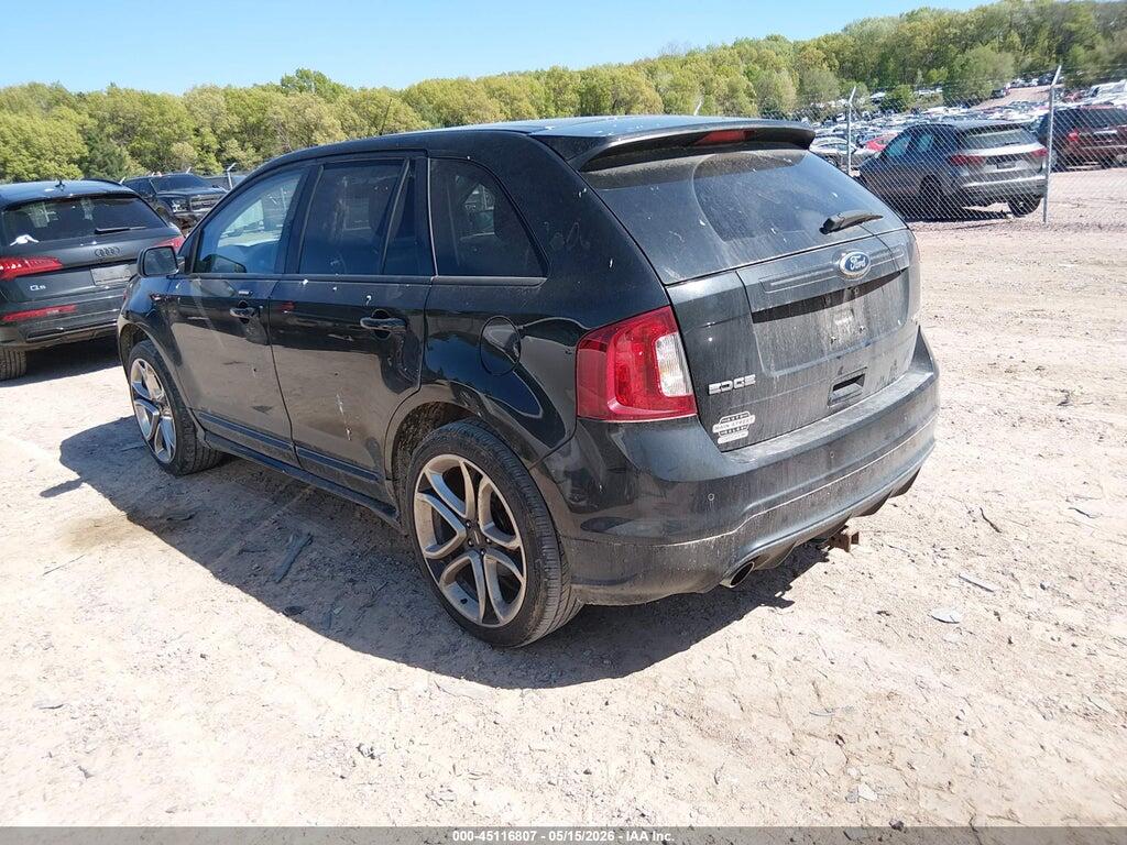 2FMDK4AK5DBE00283 2013 FORD EDGE photo no. 3