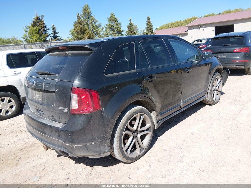 2FMDK4AK5DBE00283 2013 FORD EDGE photo no. 4