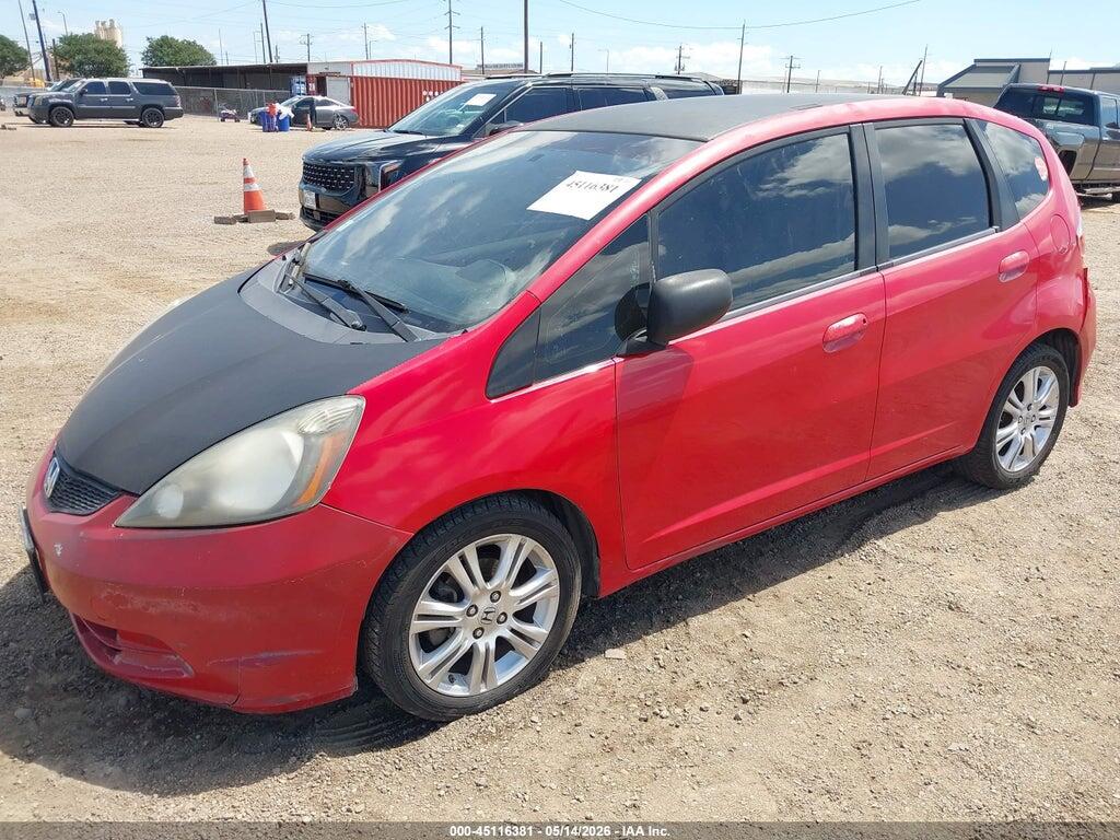 JHMGE8H27AC010754 2010 HONDA FIT photo no. 2