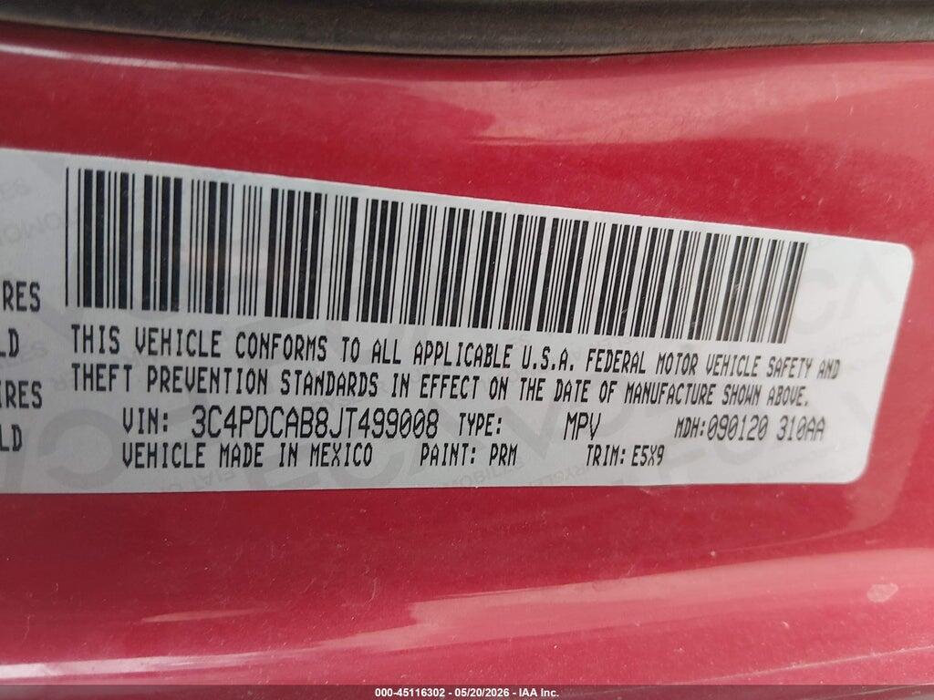3C4PDCAB8JT499008 2018 DODGE JOURNEY photo no. 9
