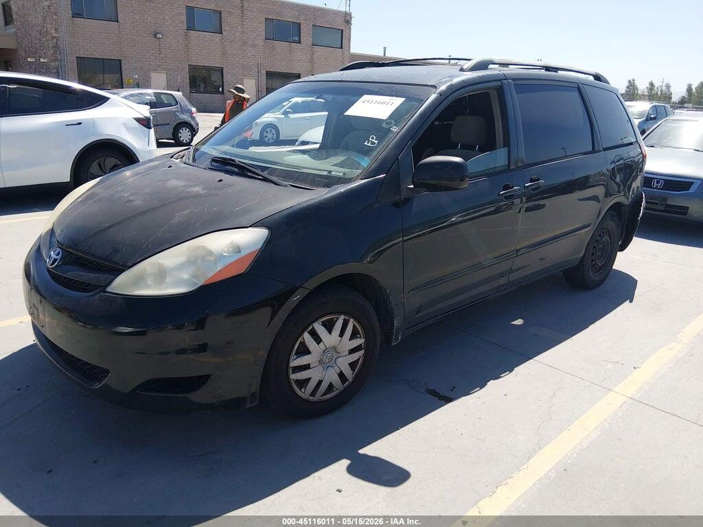 5TDZK23C18S186286 2008 TOYOTA SIENNA photo no. 2