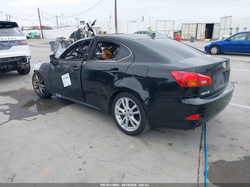 JTHBK262672054892 2007 LEXUS IS 250 photo no. 3