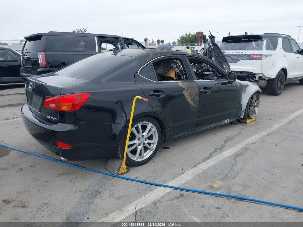 JTHBK262672054892 2007 LEXUS IS 250 photo no. 4
