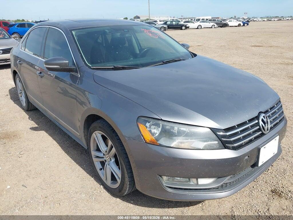 1VWCN7A38DC122445 2013 VOLKSWAGEN PASSAT photo no. 1