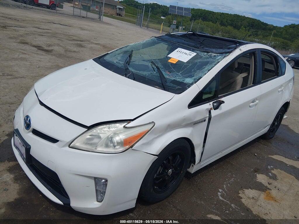 JTDKN3DU2C5398246 2012 TOYOTA PRIUS photo no. 2
