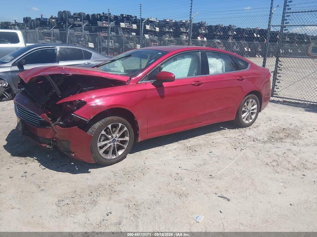 3FA6P0HD2LR189029 2020 FORD FUSION photo no. 2
