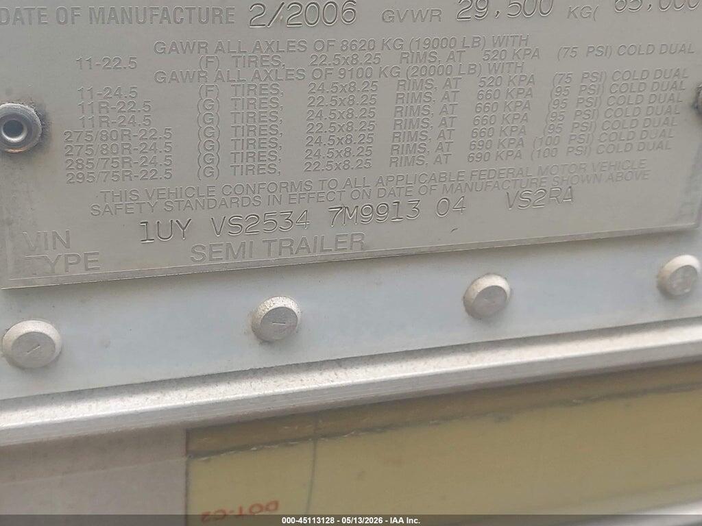 1UYVS25347M991304 2007 UTILITY TRAILER MFG UNKNOWN photo no. 9