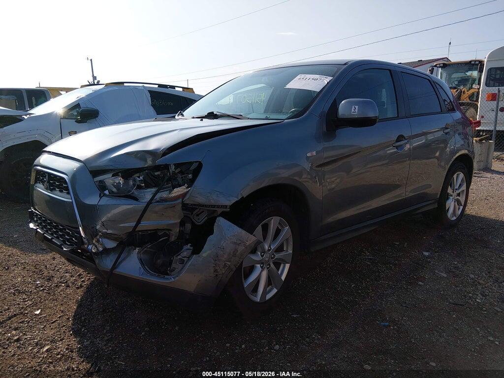4A4AR3AU7FE001406 2015 MITSUBISHI OUTLANDER SPORT photo no. 2