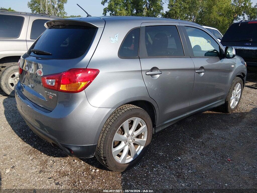 4A4AR3AU7FE001406 2015 MITSUBISHI OUTLANDER SPORT photo no. 4