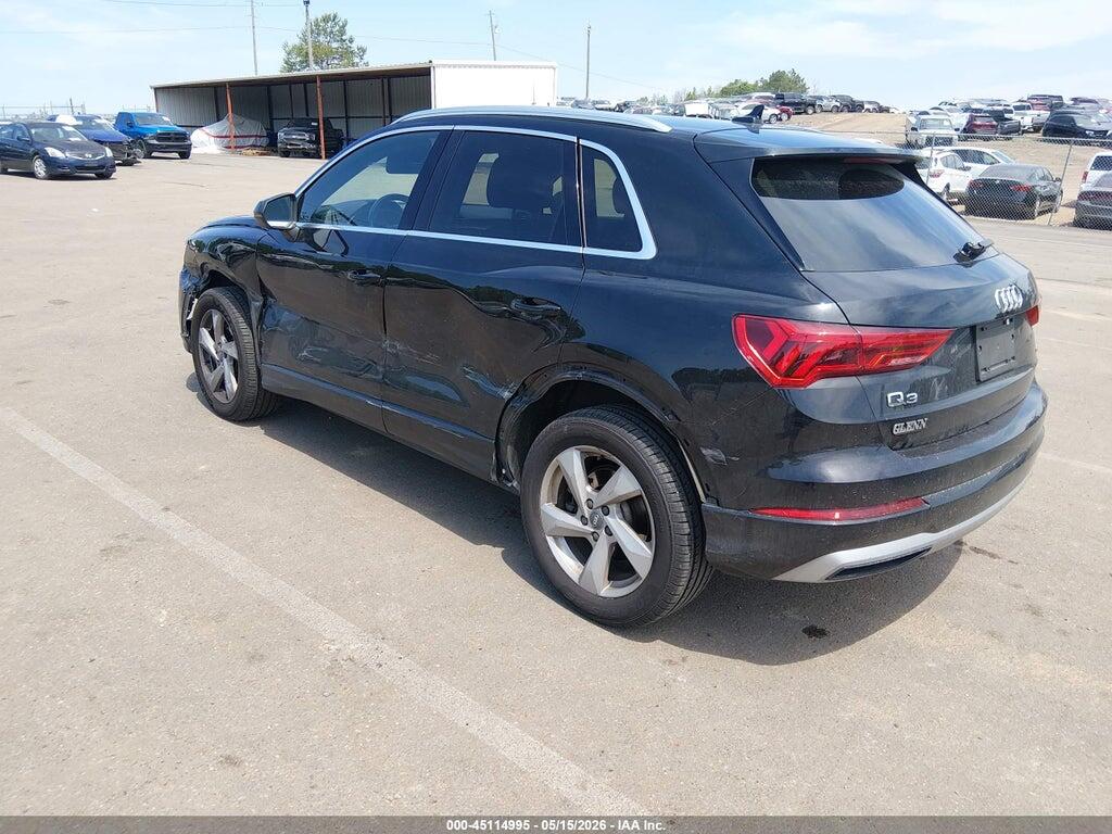 WA1AECF39L1021463 2020 AUDI Q3 photo no. 3