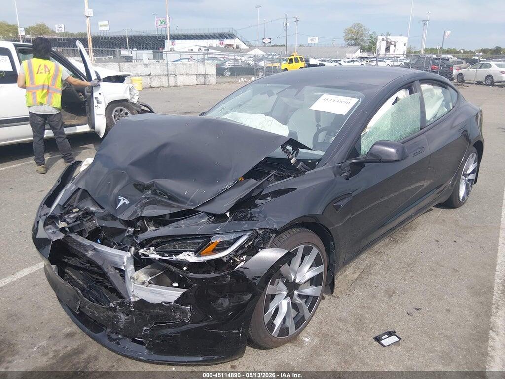 5YJ3E1EB5SF065056 2025 TESLA MODEL 3 photo no. 2