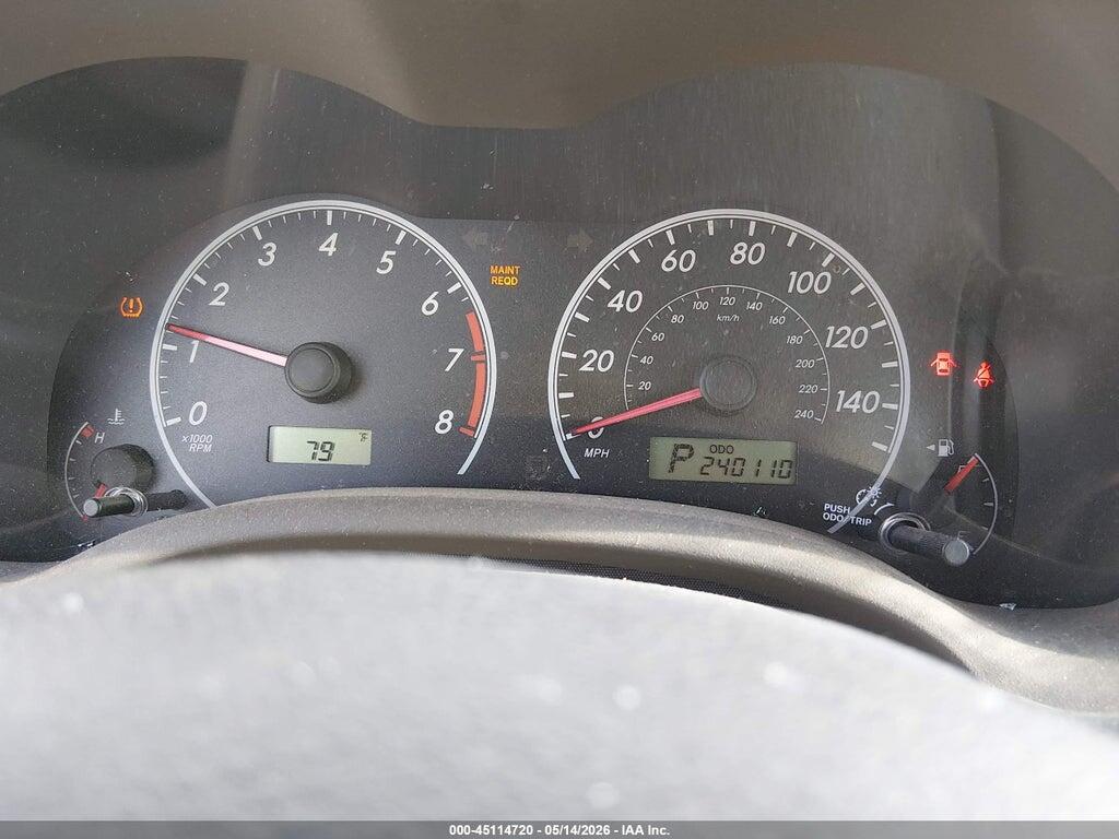 1NXBU4EE7AZ296732 2010 TOYOTA COROLLA photo no. 7