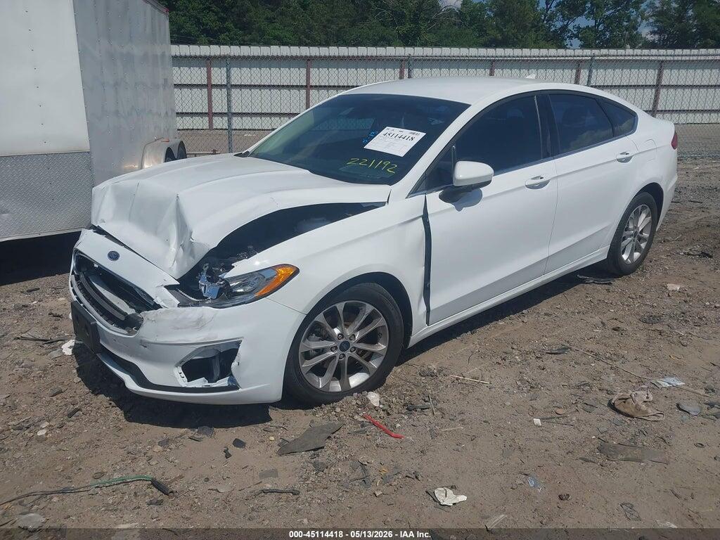 3FA6P0HDXLR221192 2020 FORD FUSION photo no. 2