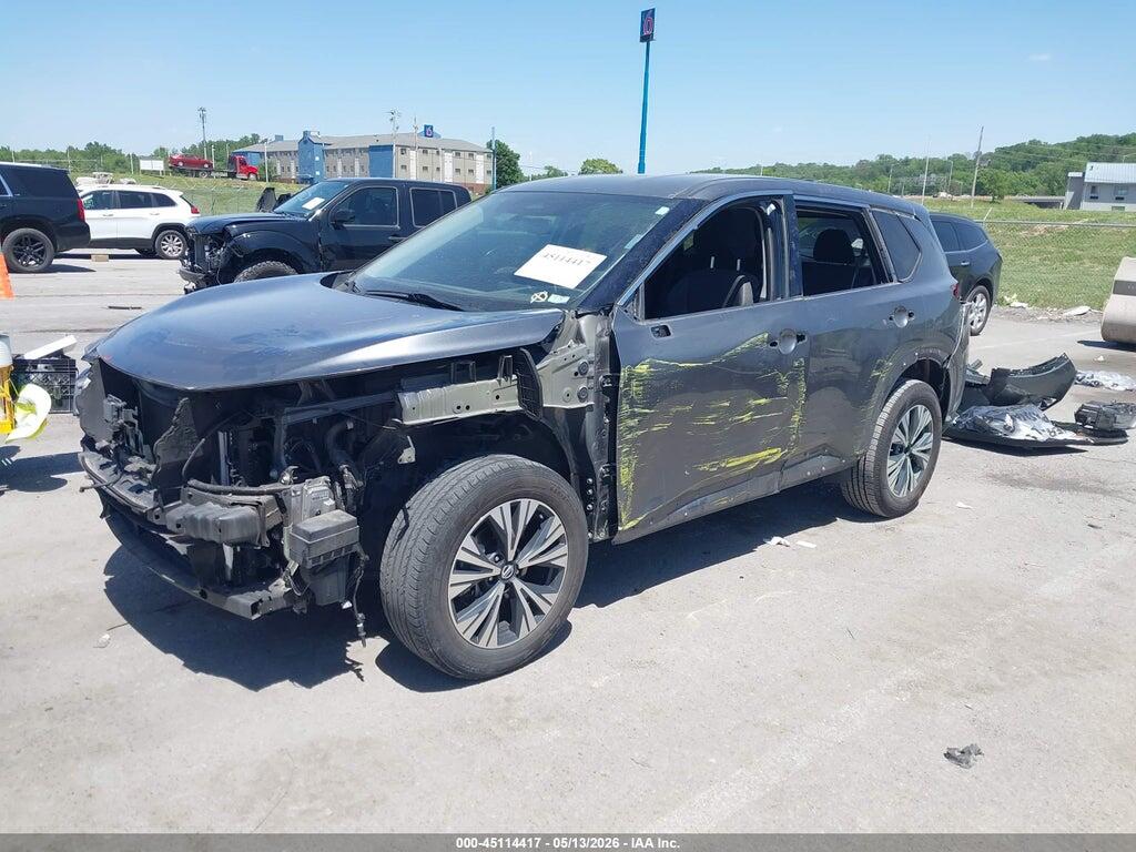 5N1AT3BA6MC683101 2021 NISSAN ROGUE photo no. 2