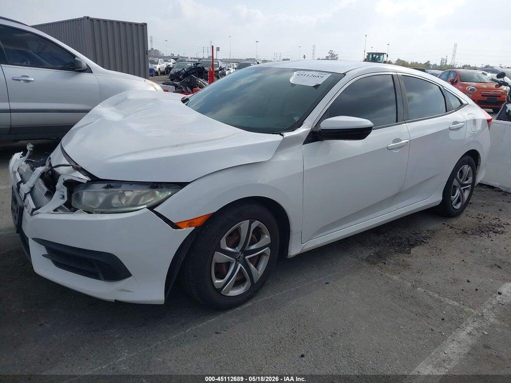 2HGFC2F56HH548075 2017 HONDA CIVIC photo no. 2