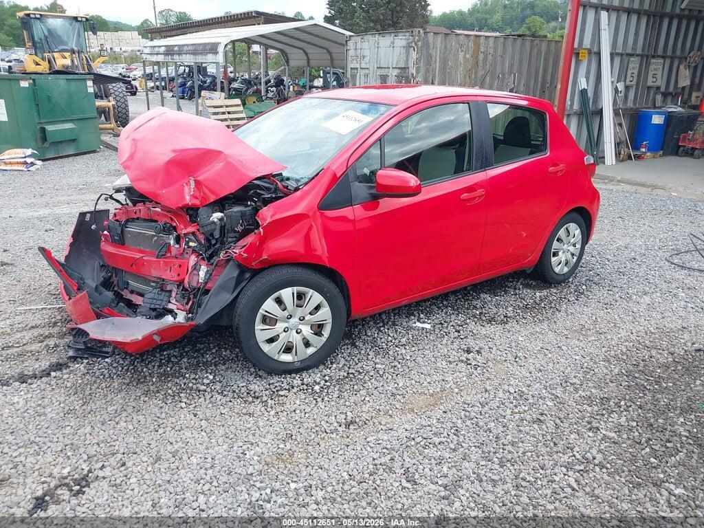 JTDKTUD37DD555151 2013 TOYOTA YARIS photo no. 2