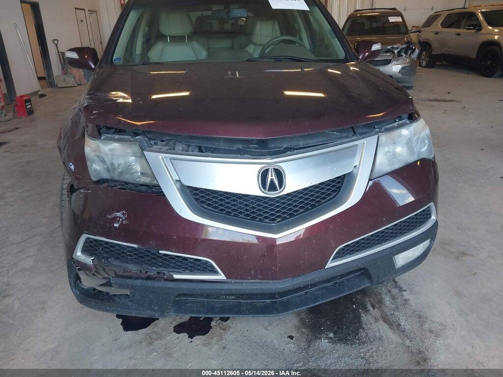 2HNYD2H35CH512459 2012 ACURA MDX photo no. 6