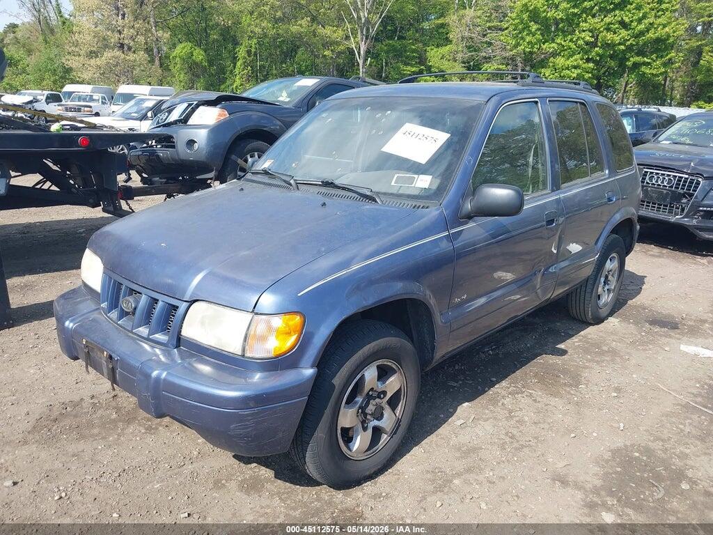 KNDJA723325156640 2002 KIA SPORTAGE photo no. 2