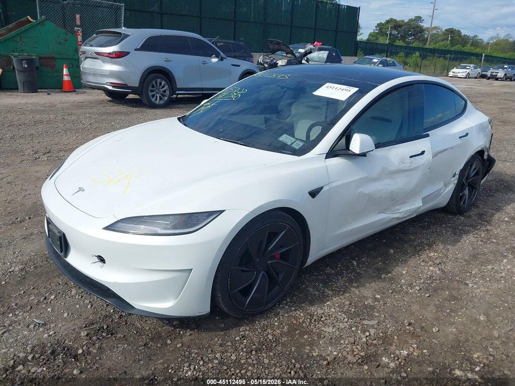 5YJ3E1ETXRF854046 2024 TESLA MODEL 3 photo no. 2