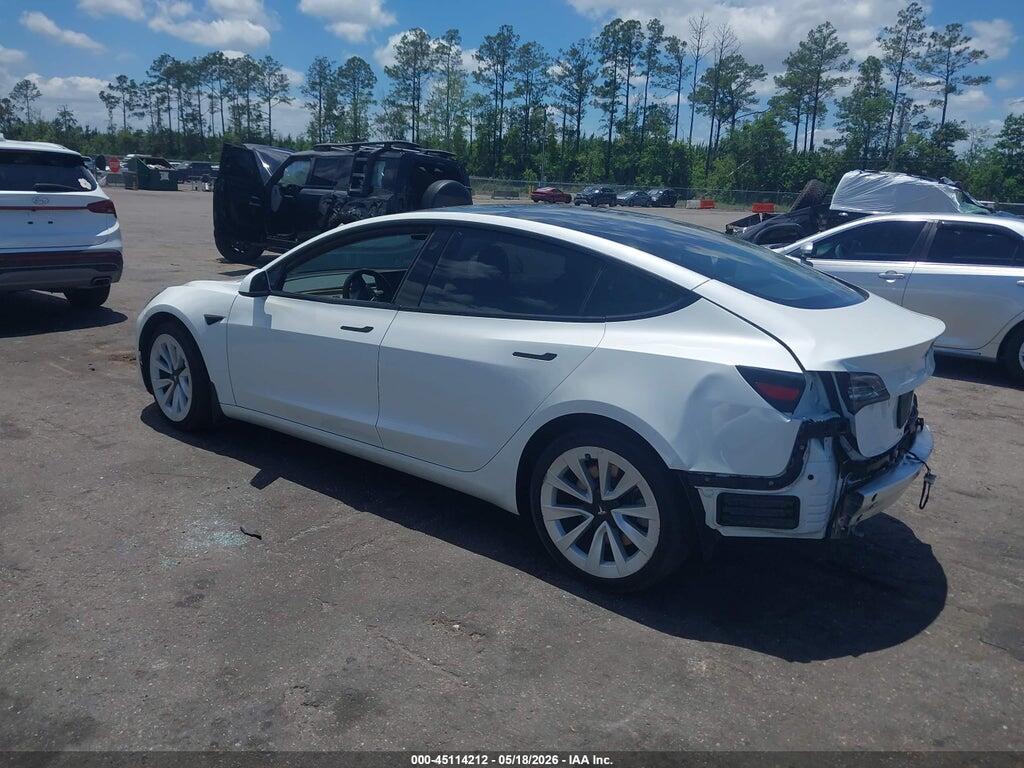 5YJ3E1EA8MF045569 2021 TESLA MODEL 3 photo no. 3