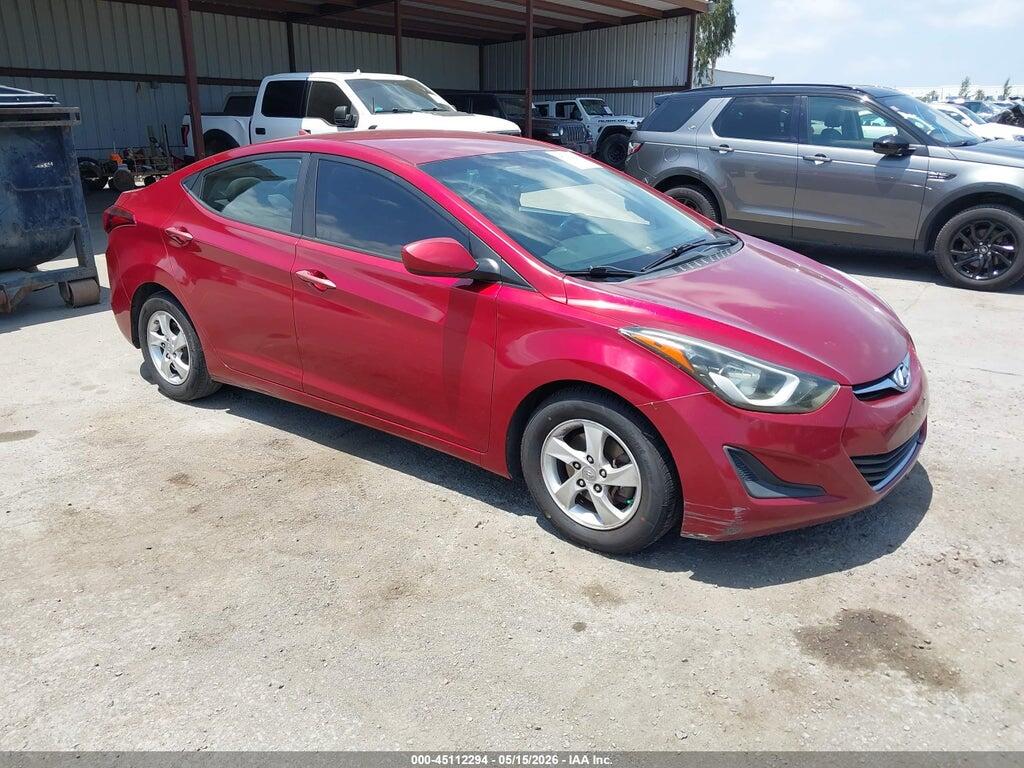 5NPDH4AE8FH586132 2015 HYUNDAI ELANTRA photo no. 1