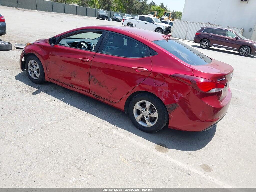 5NPDH4AE8FH586132 2015 HYUNDAI ELANTRA photo no. 3
