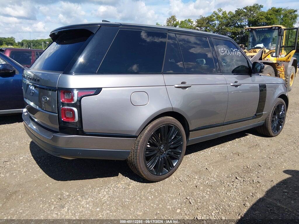 SALGS2RE7KA539630 2019 LAND ROVER RANGE ROVER photo no. 4