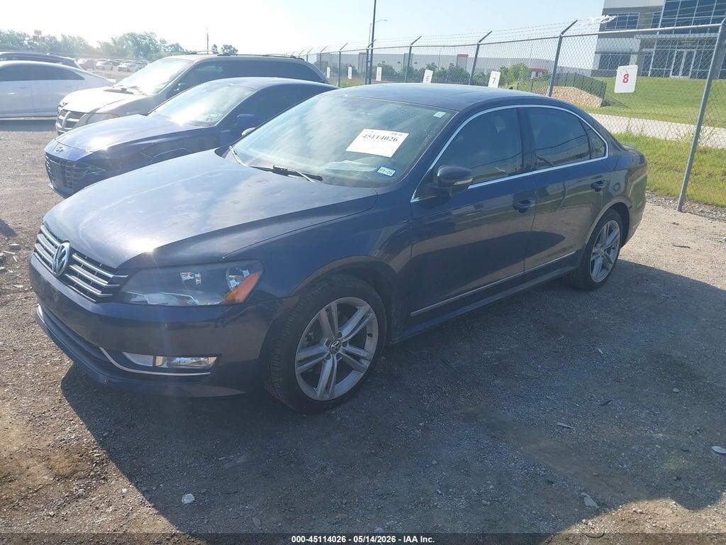 1VWCM7A35DC147211 2013 VOLKSWAGEN PASSAT photo no. 2