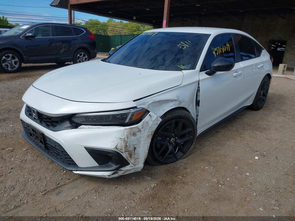 19XFL2H85PE000486 2023 HONDA CIVIC photo no. 2