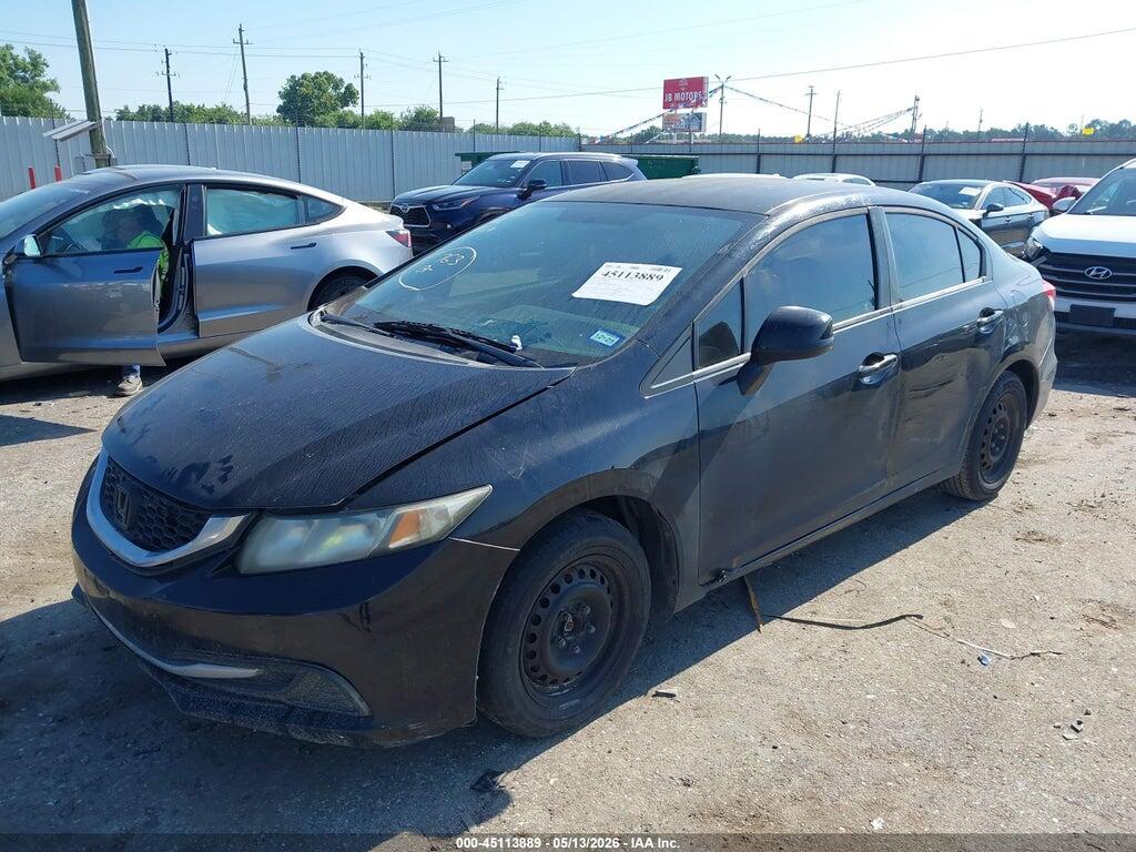 2HGFB2F52DH584746 2013 HONDA CIVIC photo no. 2