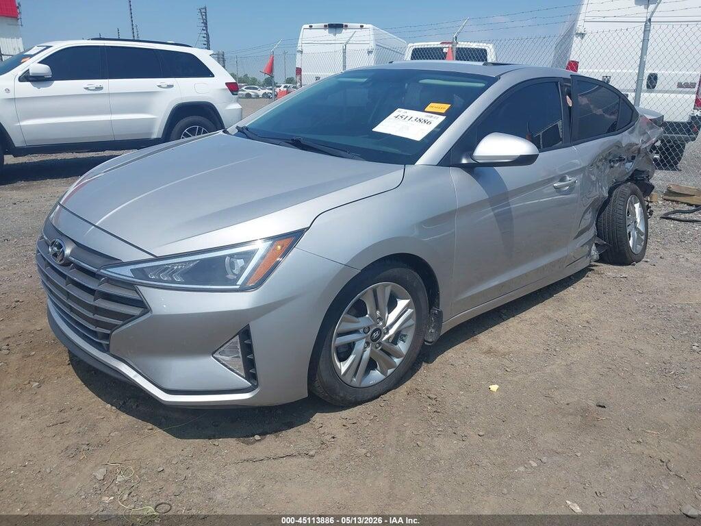 KMHD84LF7LU016111 2020 HYUNDAI ELANTRA photo no. 2