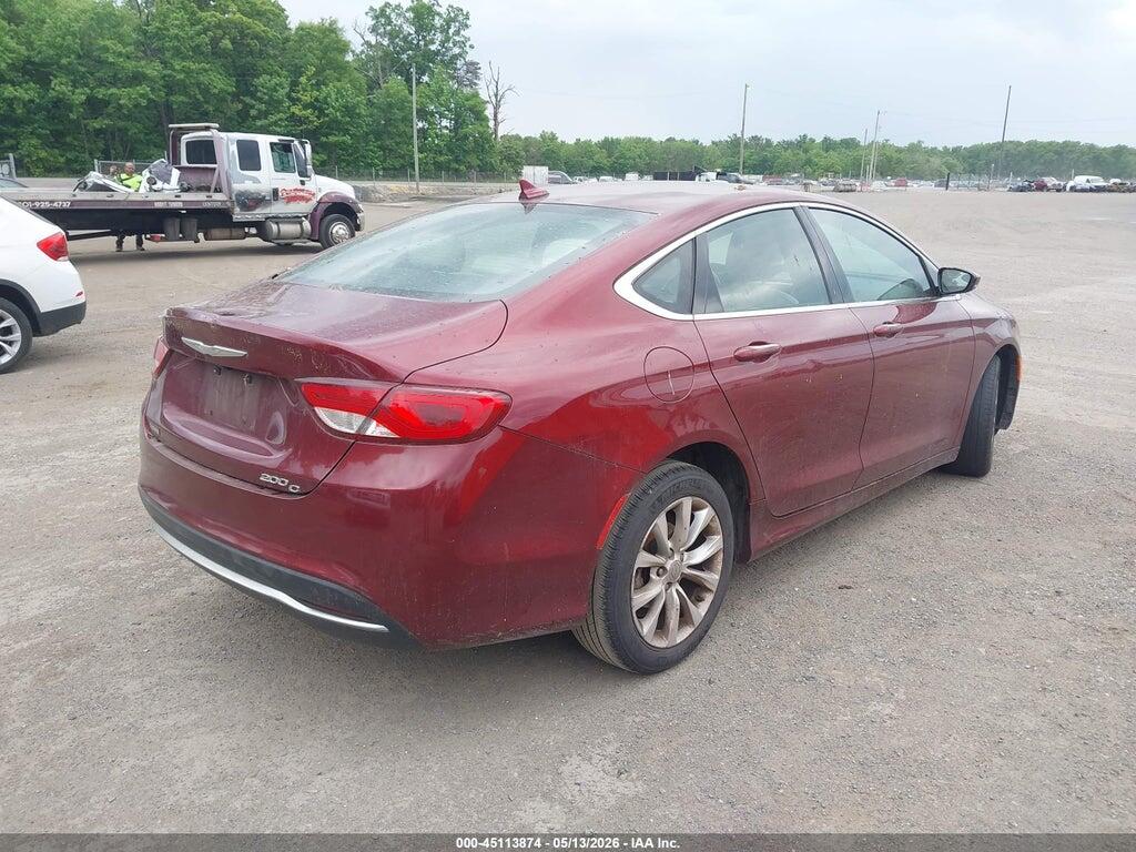 1C3CCCCB4FN618425 2015 CHRYSLER 200 photo no. 4