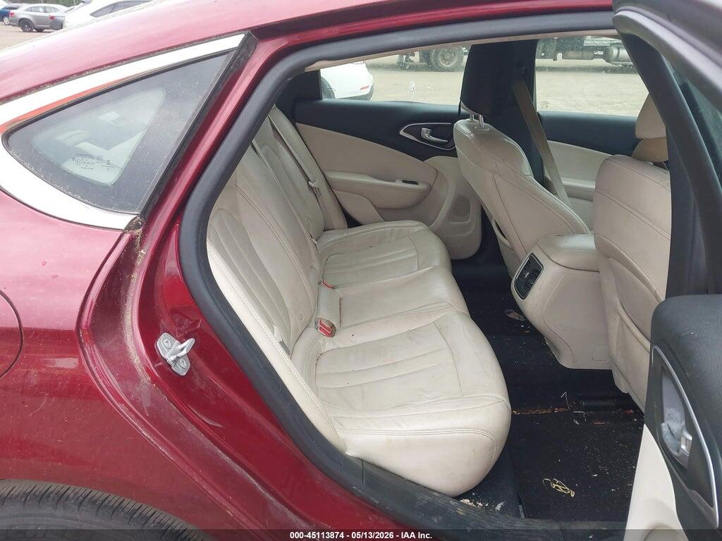1C3CCCCB4FN618425 2015 CHRYSLER 200 photo no. 8