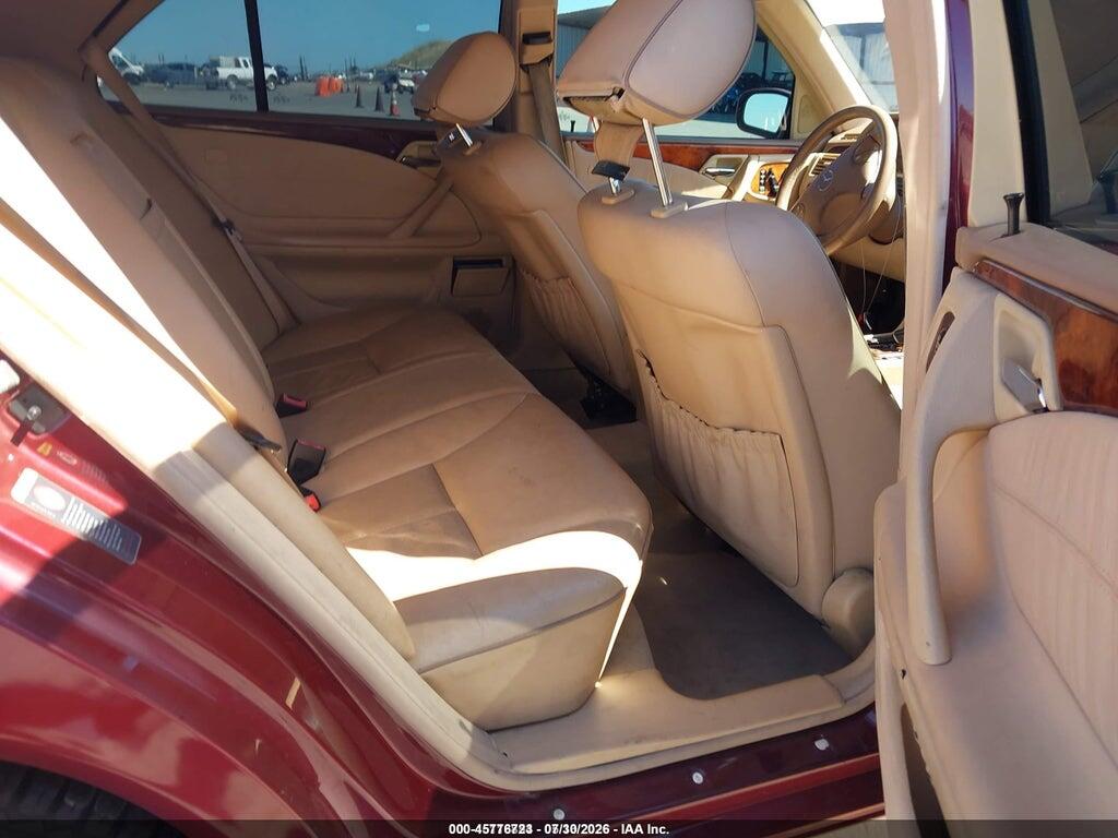 WDBJF65J51B317316 2001 MERCEDES-BENZ E 320 photo no. 8