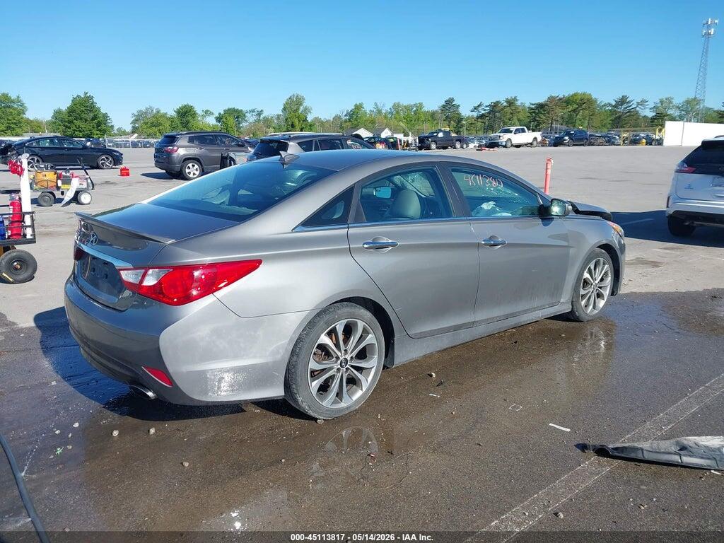 5NPEC4AC8EH842513 2014 HYUNDAI SONATA photo no. 4