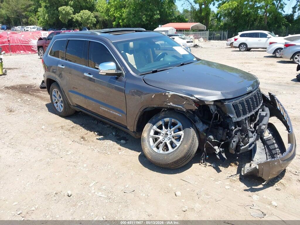 1C4RJFBGXGC405986 2016 JEEP GRAND CHEROKEE photo no. 1