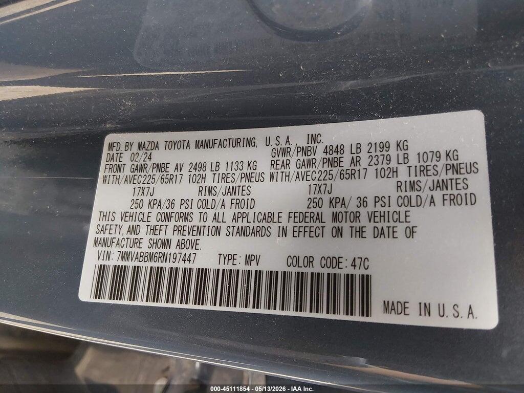 7MMVABBM6RN197447 2024 MAZDA CX-50 photo no. 9