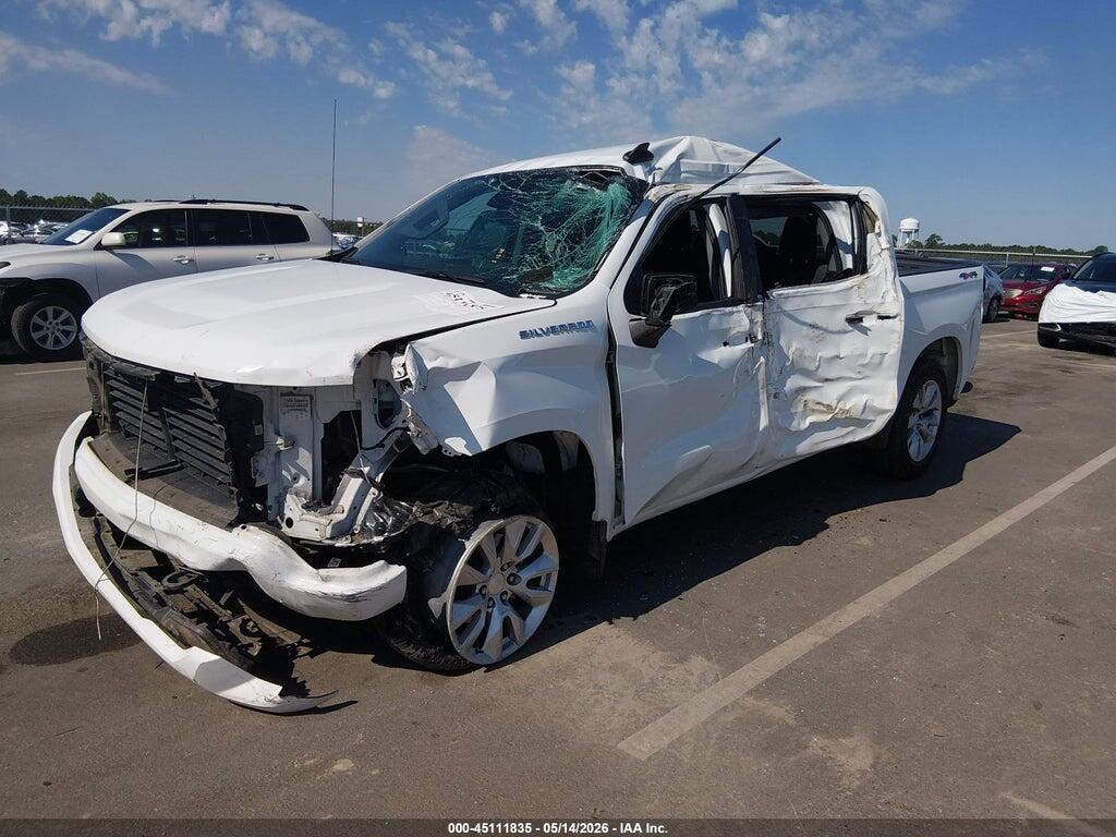 1GCPDBEK0PZ106687 2023 CHEVROLET SILVERADO 1500 photo no. 2
