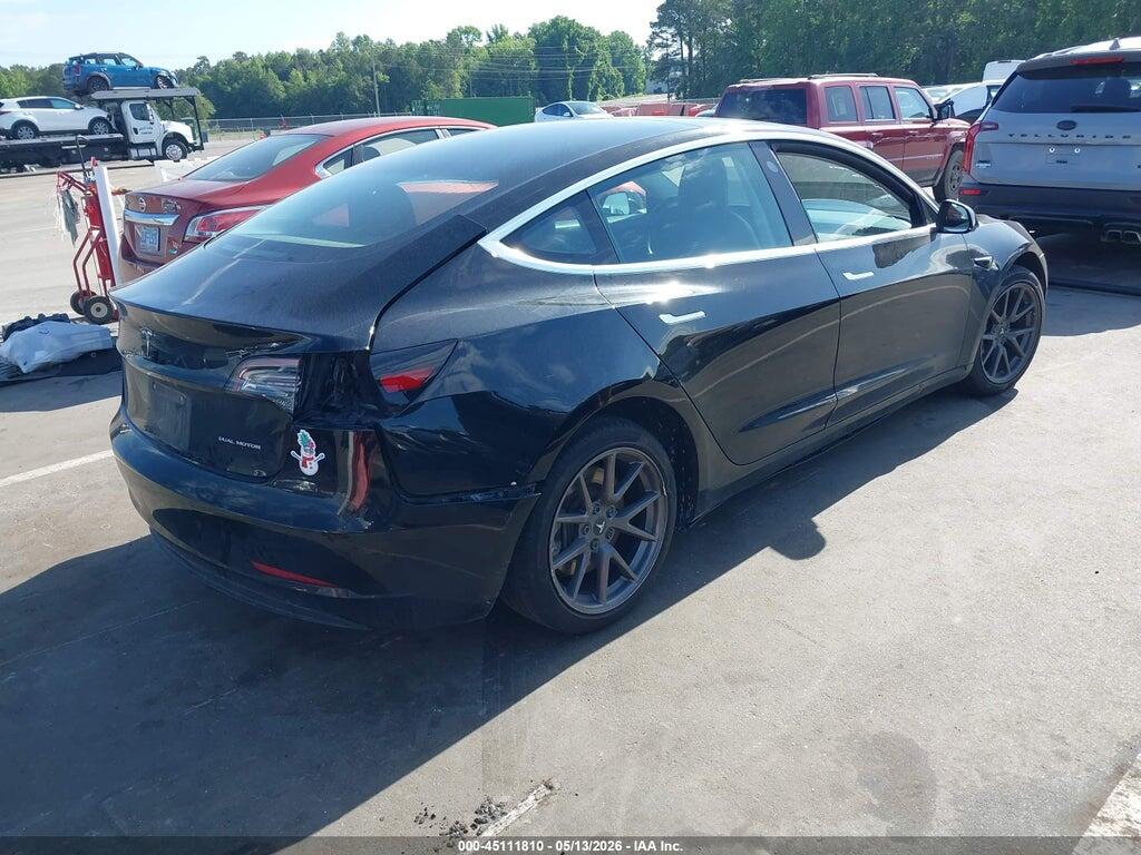 5YJ3E1EB1JF127227 2018 TESLA MODEL 3 photo no. 4