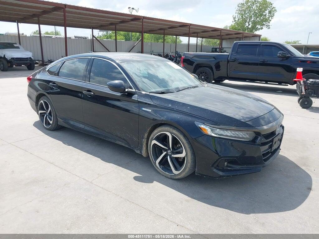 1HGCV3F29NA045594 2022 HONDA ACCORD HYBRID photo no. 1